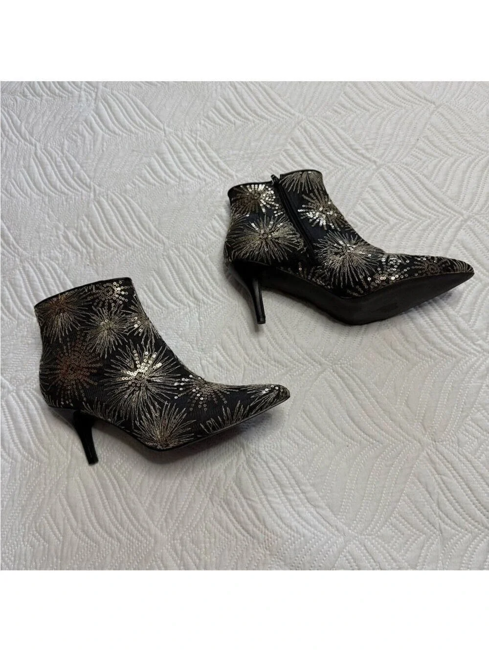 Allegra K black ankle